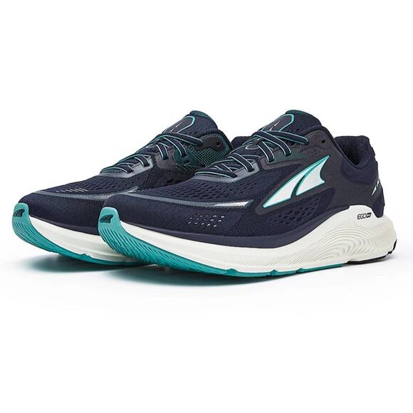 Altra Womens 10 Dark Blue White Paradigm 6 Running Sneaker Shoes Athletic LM3-7 - Picture 1 of 9